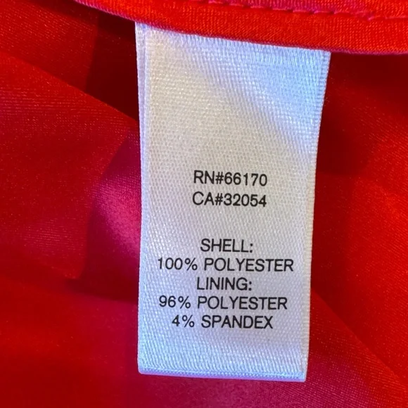 BHLDN Hitherto Anthropologie Chic Asymmetrical Red - Picture 15 of 15